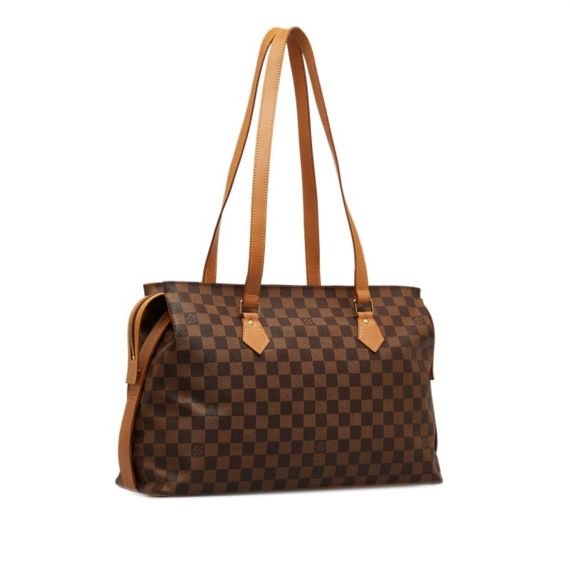LOUIS VUITTON Damier Ebene Columbine Shoulder Bag - Logoexplore - Image 2