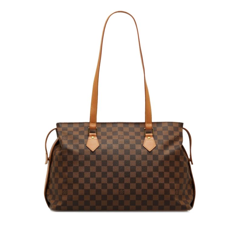 LOUIS VUITTON Damier Ebene Columbine Shoulder Bag - Logoexplore - Image 3