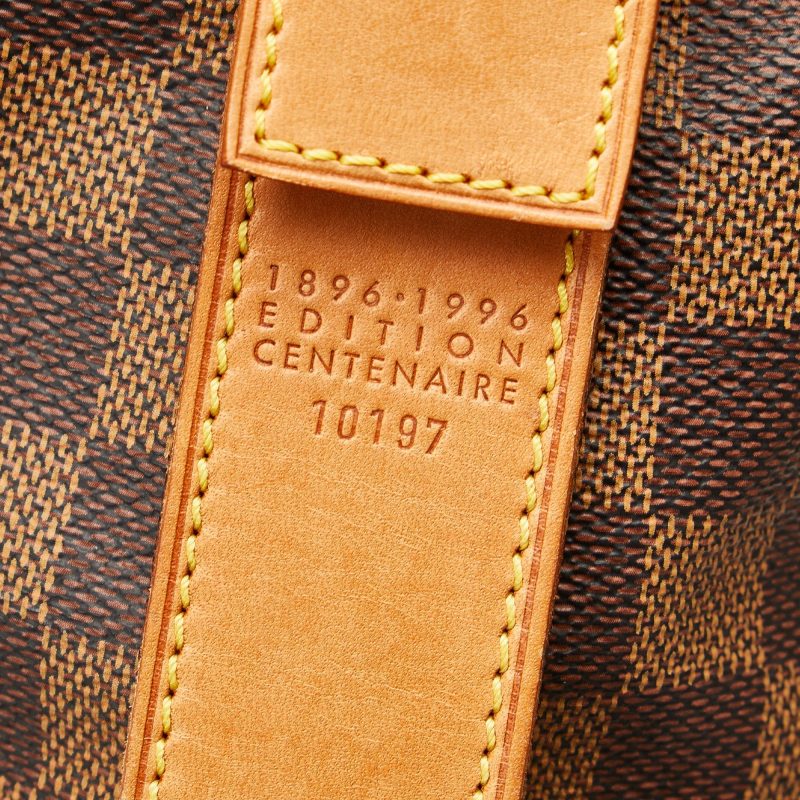 LOUIS VUITTON Damier Ebene Columbine Shoulder Bag - Logoexplore - Image 7