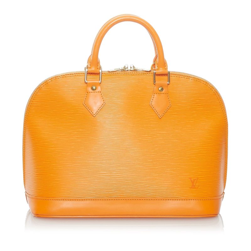LOUIS VUITTON Epi Alma PM Orange - Logoexplore