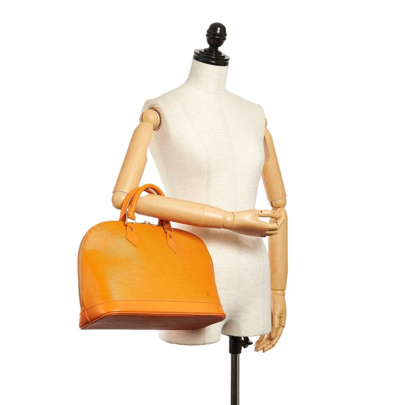LOUIS VUITTON Epi Alma PM Orange - Logoexplore - Image 2
