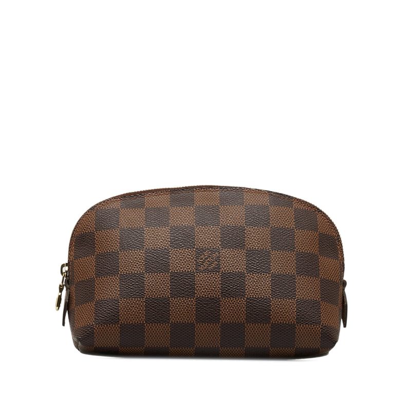 LOUIS VUITTON Damier Ebene Cosmetic Pouch - Logoexplore