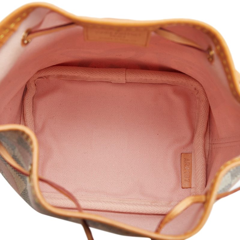 LOUIS VUITTON Damier Azur Tahitienne Nano Noe Bucket Bag - Logoexplore - Image 5