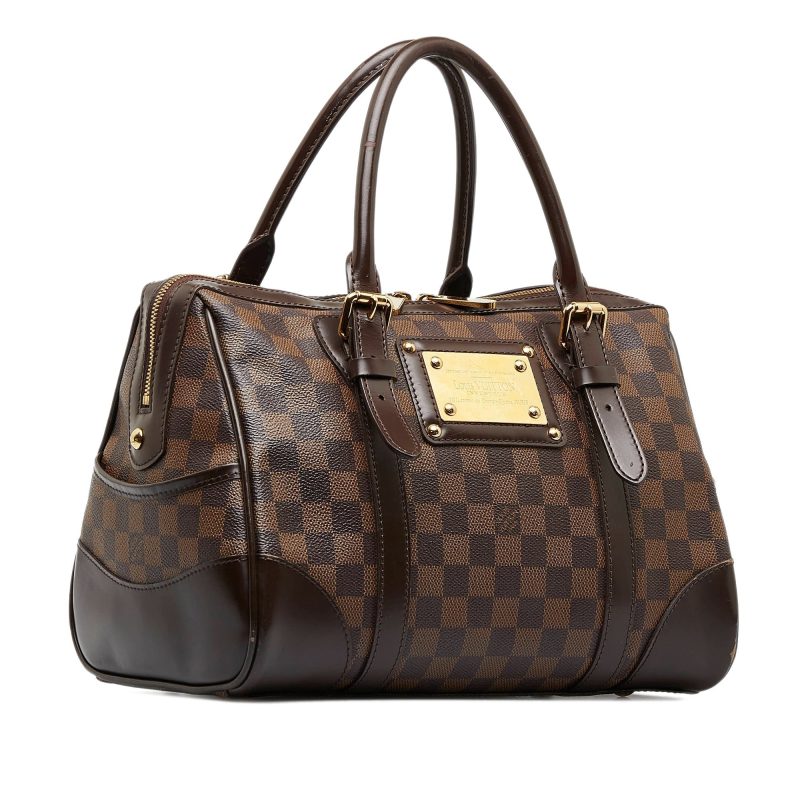 LOUIS VUITTON Damier Ebene Berkeley Handbag - Logoexplore - Image 2