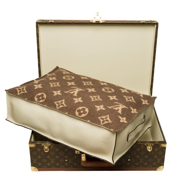 LOUIS VUITTON Customized Bisten 60 Dog Kennel for small dog in brown canvas - Logoexplore - Image 3
