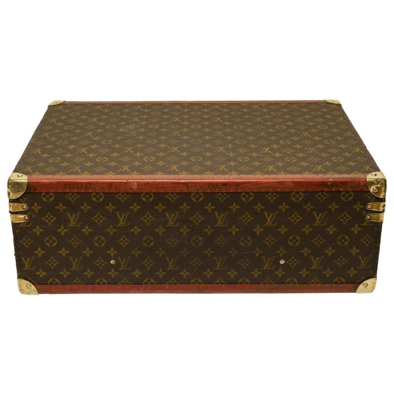 LOUIS VUITTON Customized Bisten 60 Dog Kennel for small dog in brown canvas - Logoexplore - Image 6