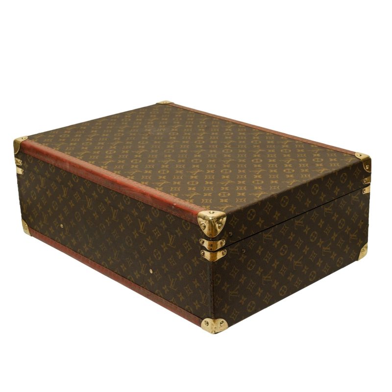 LOUIS VUITTON Customized Bisten 60 Dog Kennel for small dog in brown canvas - Logoexplore - Image 8