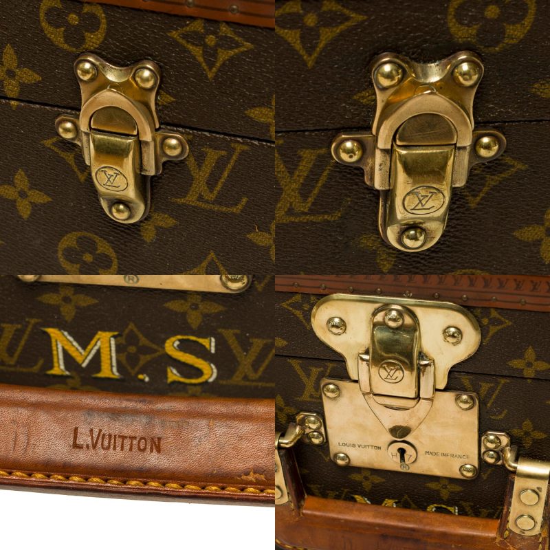 LOUIS VUITTON Customized Bisten 60 Dog Kennel for small dog in brown canvas - Logoexplore - Image 10