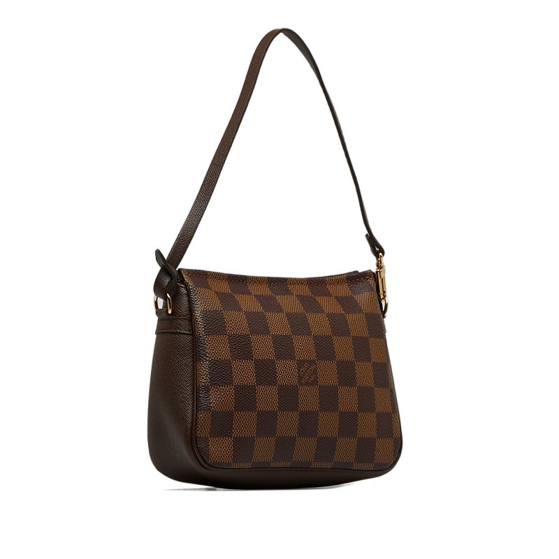 LOUIS VUITTON Damier Ebene Pochette Trousse Handbag - Logoexplore - Image 2