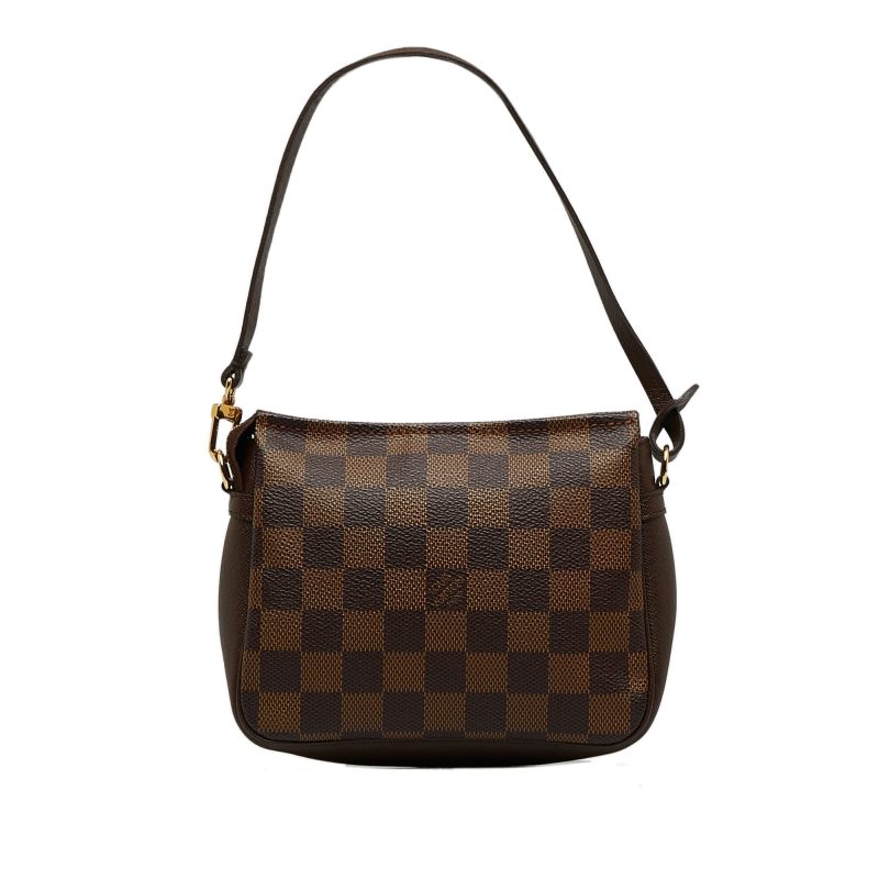LOUIS VUITTON Damier Ebene Pochette Trousse Handbag - Logoexplore - Image 3