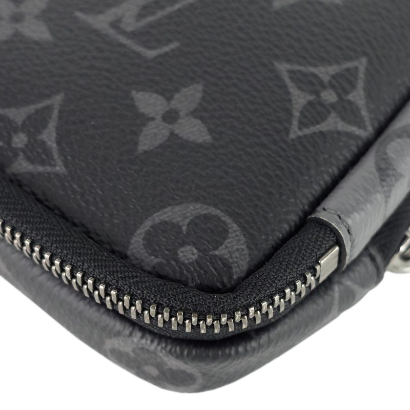 LOUIS VUITTON Double Phone Eclipse Reverse Canvas Pouch - Logoexplore - Image 8