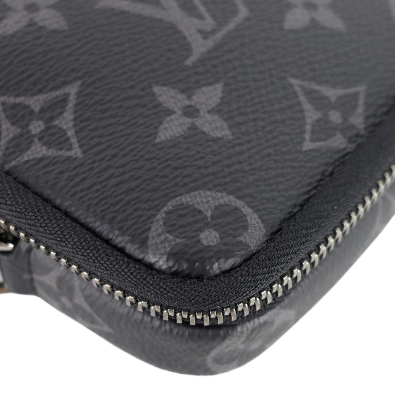 LOUIS VUITTON Double Phone Eclipse Reverse Canvas Pouch - Logoexplore - Image 9