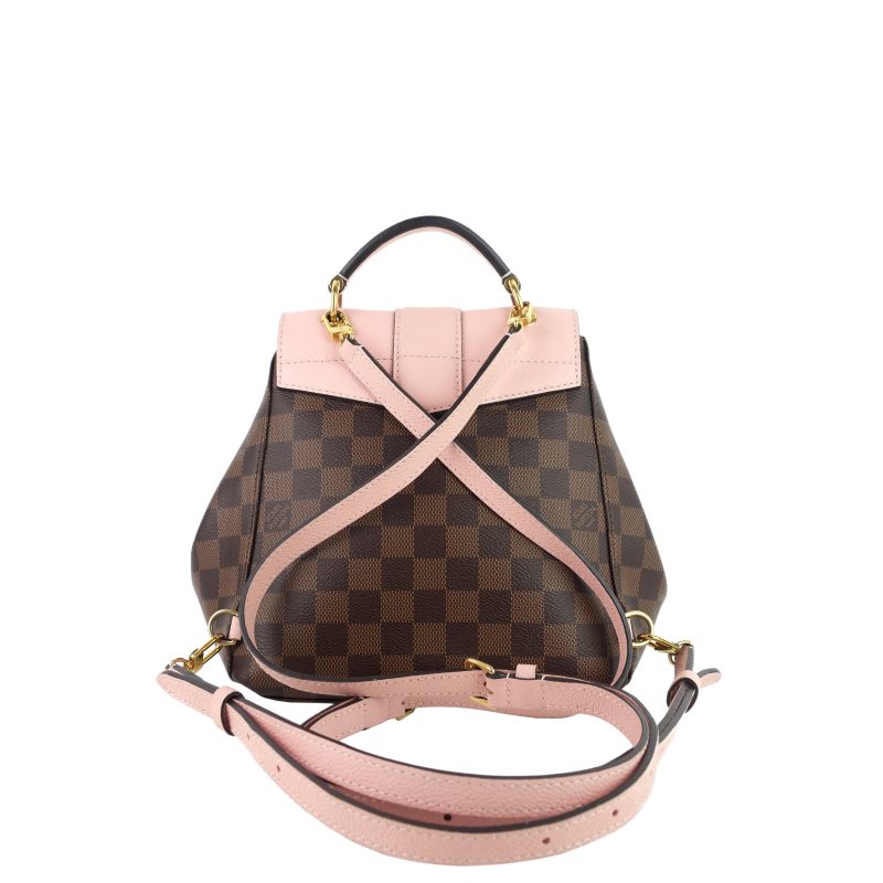 LOUIS VUITTON Clapton Damier Ebene Canvas Backpack Bag - Logoexplore - Image 3