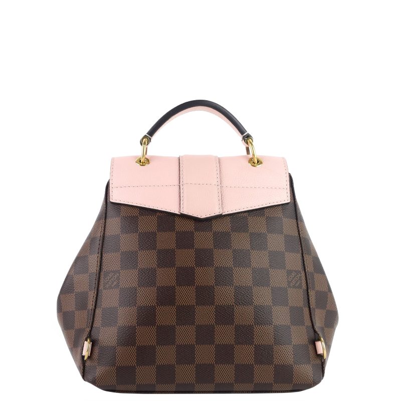 LOUIS VUITTON Clapton Damier Ebene Canvas Backpack Bag - Logoexplore - Image 2