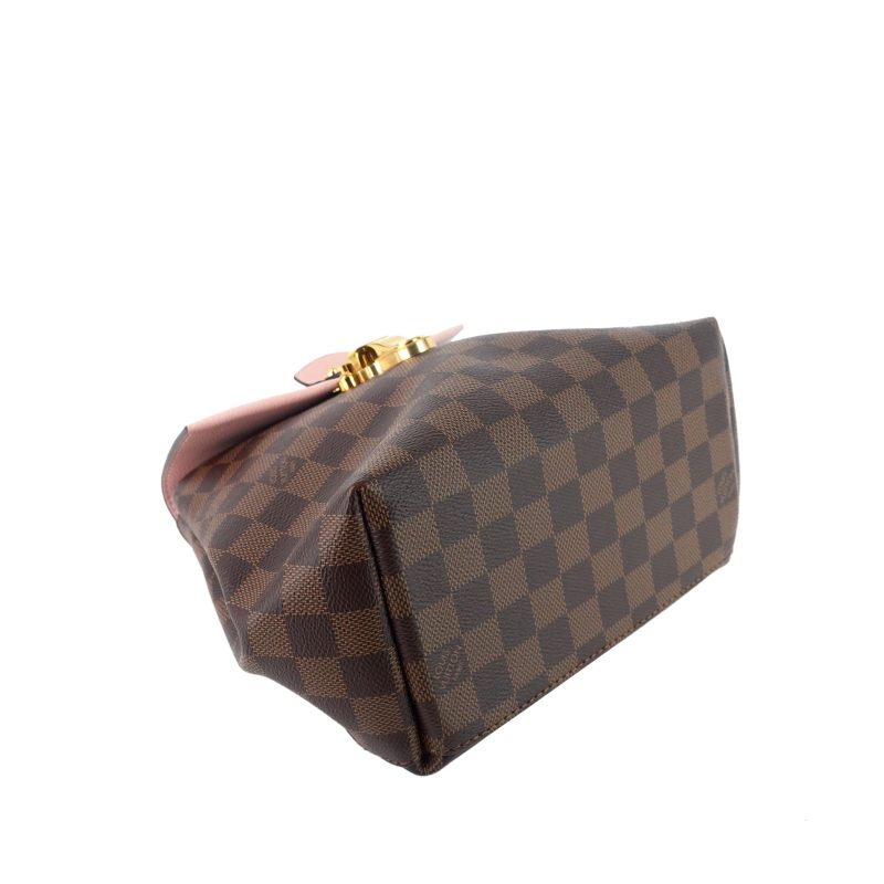LOUIS VUITTON Clapton Damier Ebene Canvas Backpack Bag - Logoexplore - Image 7