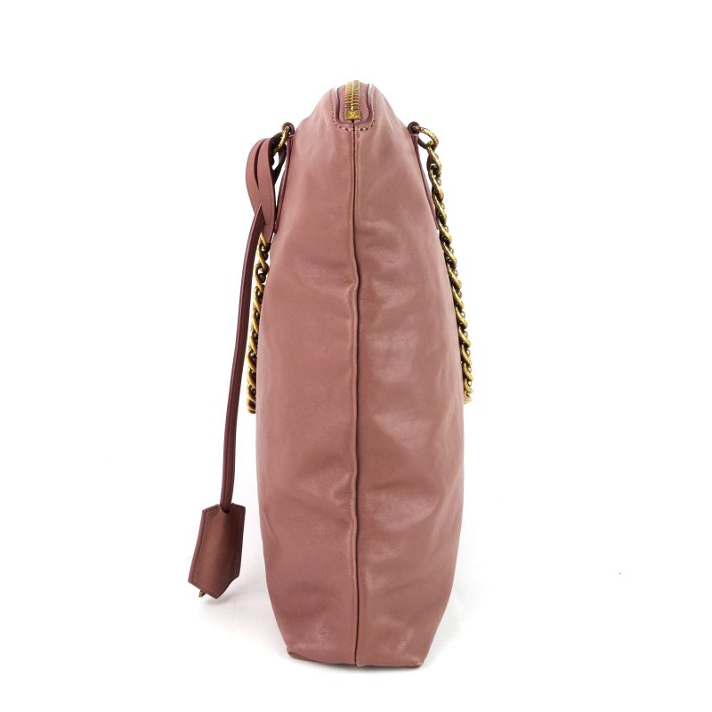 LOUIS VUITTON Cuir Boudoir Lockit Leather Chain Tote Bag - Logoexplore - Image 4