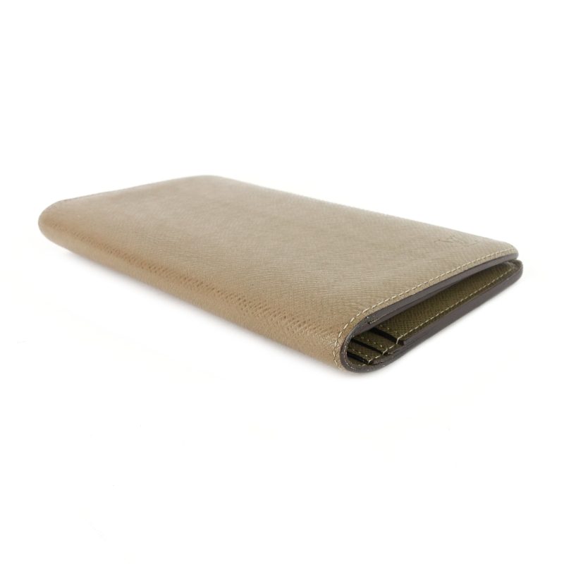 LOUIS VUITTON Brazza Taiga Leather Wallet - Logoexplore - Image 6