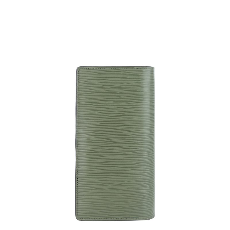 LOUIS VUITTON Brazza Green Epi Leather Wallet - Logoexplore - Image 2