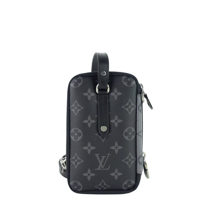 LOUIS VUITTON Double Phone Eclipse Reverse Canvas Pouch - Logoexplore - Image 2