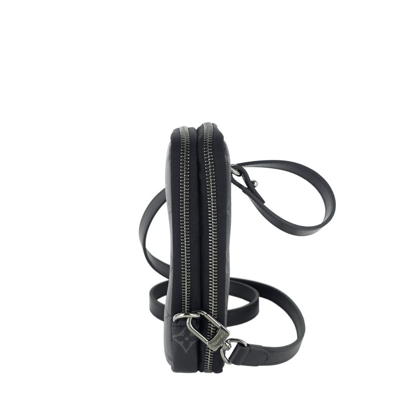 LOUIS VUITTON Double Phone Eclipse Reverse Canvas Pouch - Logoexplore - Image 3