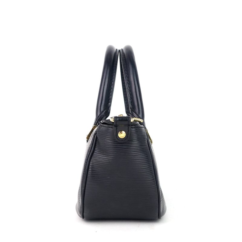LOUIS VUITTON Dhanura Black Epi Leather Handbag - Logoexplore - Image 4