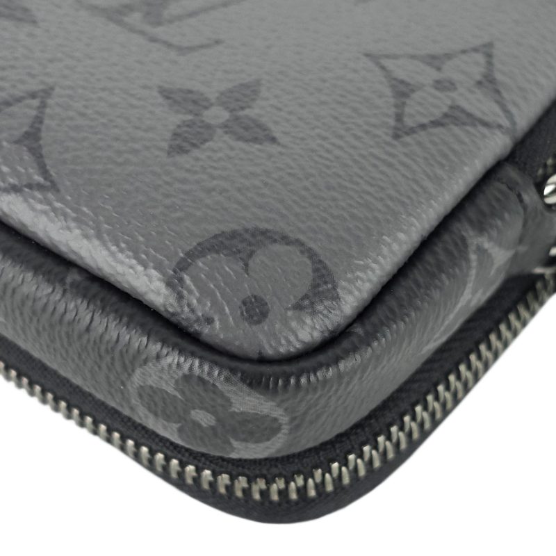 LOUIS VUITTON Double Phone Eclipse Reverse Canvas Pouch - Logoexplore - Image 6
