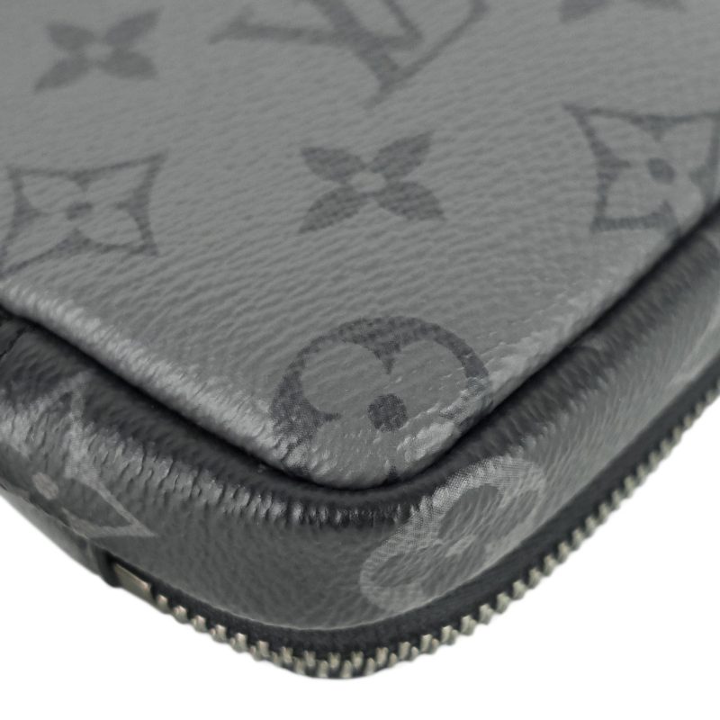 LOUIS VUITTON Double Phone Eclipse Reverse Canvas Pouch - Logoexplore - Image 7