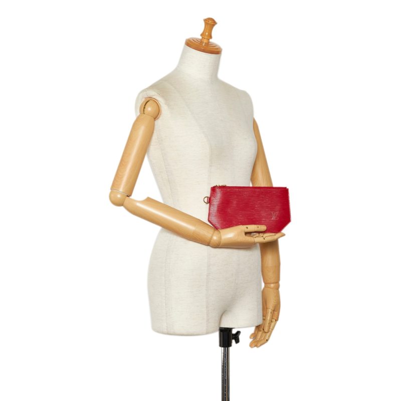 LOUIS VUITTON Epi Geometric Sac Pouch Pochette - Logoexplore - Image 7