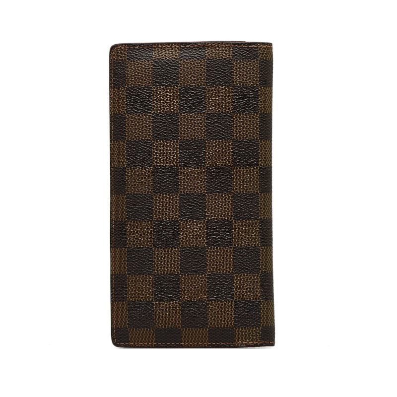 LOUIS VUITTON Damier Ebene Brazza Long Wallets - Logoexplore - Image 3