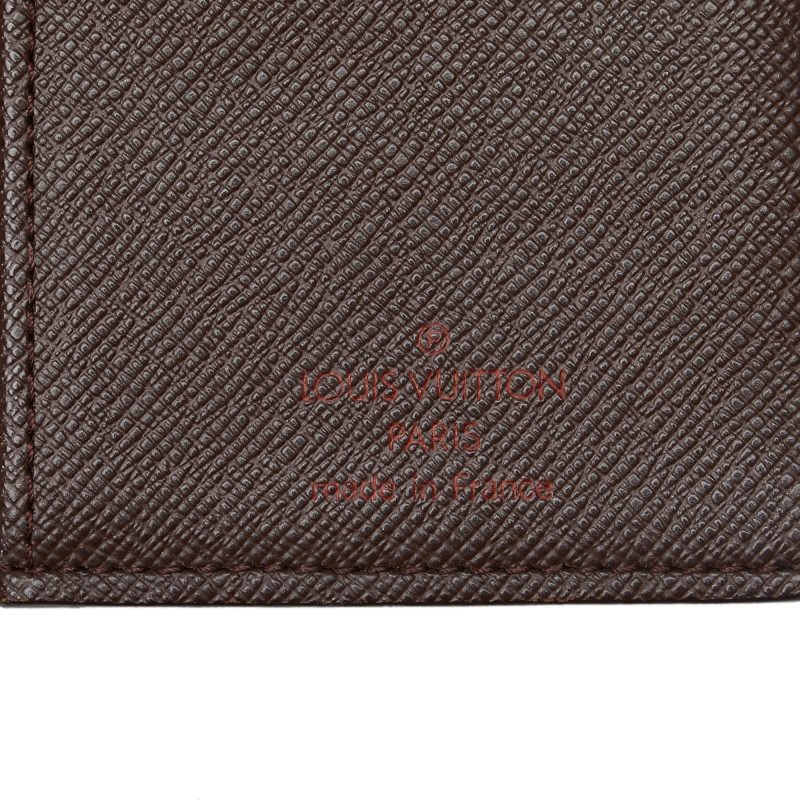 LOUIS VUITTON Damier Ebene Brazza Long Wallets - Logoexplore - Image 6
