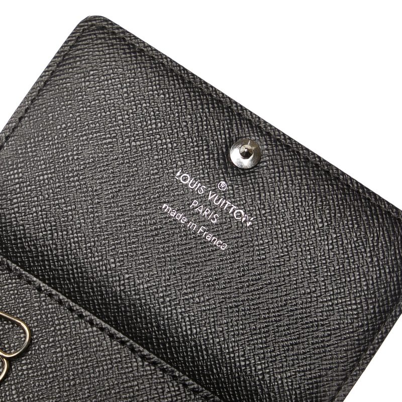 LOUIS VUITTON Damier Graphite 6 Key Holder - Logoexplore - Image 6