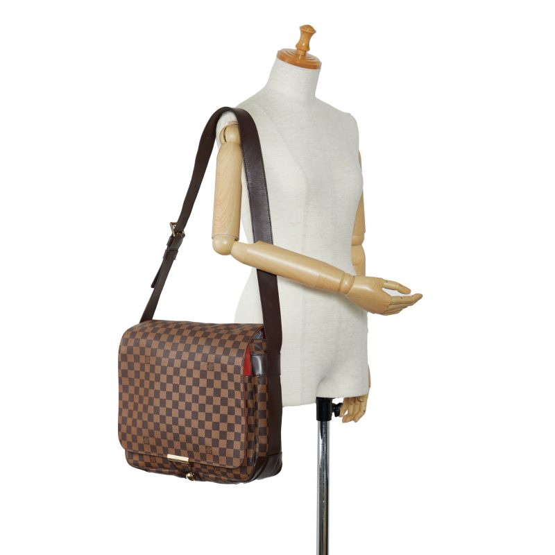 LOUIS VUITTON Damier Ebene Bastille Crossbody Bag - Logoexplore - Image 10