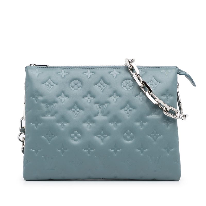 Louis Vuitton Coussin PM Blue Monogram Empreinte - Logoexplore - Image 2
