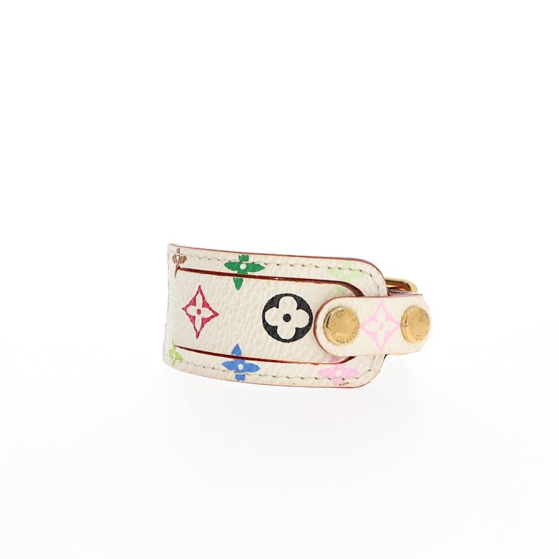 LOUIS VUITTON Bracelet in White Canvas - Logoexplore