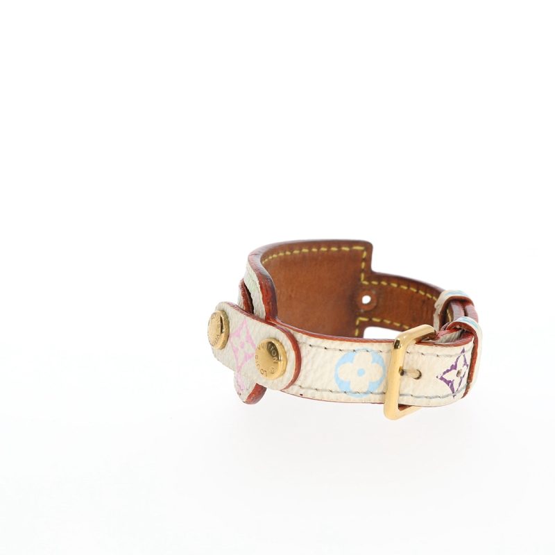 LOUIS VUITTON Bracelet in White Canvas - Logoexplore - Image 2