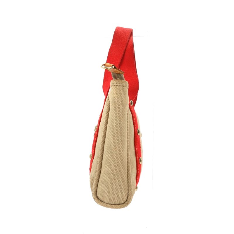 LOUIS VUITTON Handbag in Beige Fabric - Logoexplore - Image 2