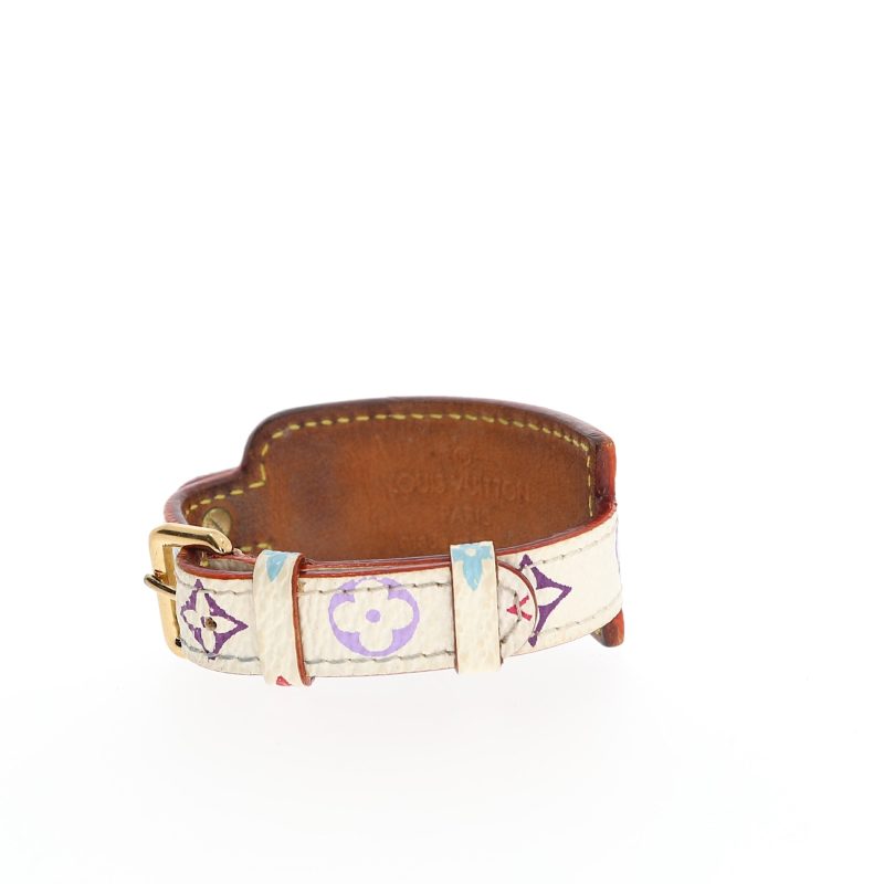 LOUIS VUITTON Bracelet in White Canvas - Logoexplore - Image 3