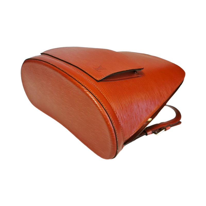 Louis Vuitton Gobelin Backpack Brown Epi Gold - Logoexplore - Image 8
