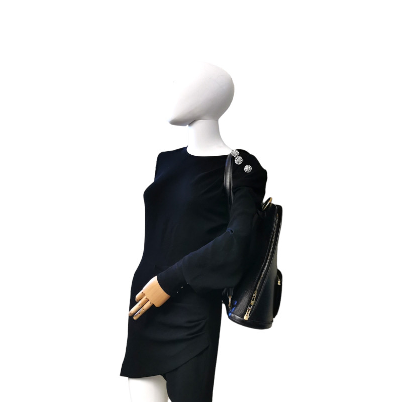 Louis Vuitton Gobelin Backpack Black Epi Gold - Logoexplore - Image 2