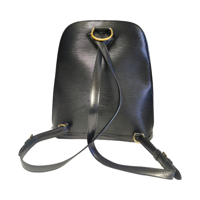 Louis Vuitton Gobelin Backpack Black Epi Gold - Logoexplore - Image 3