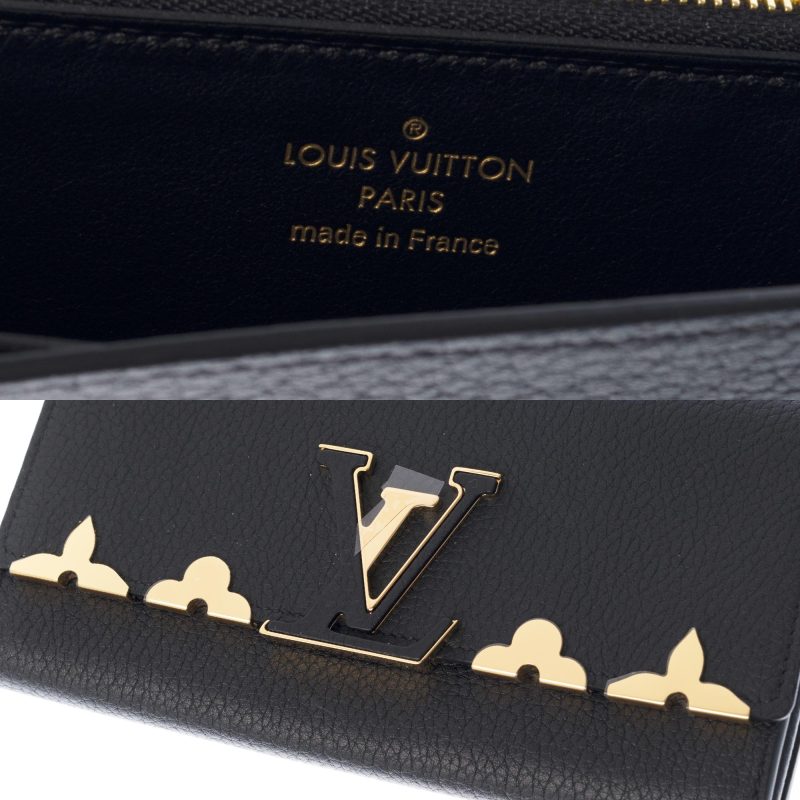 LOUIS VUITTON Brand New Capucines GM Wallet in black Taurillon leather - Logoexplore - Image 6