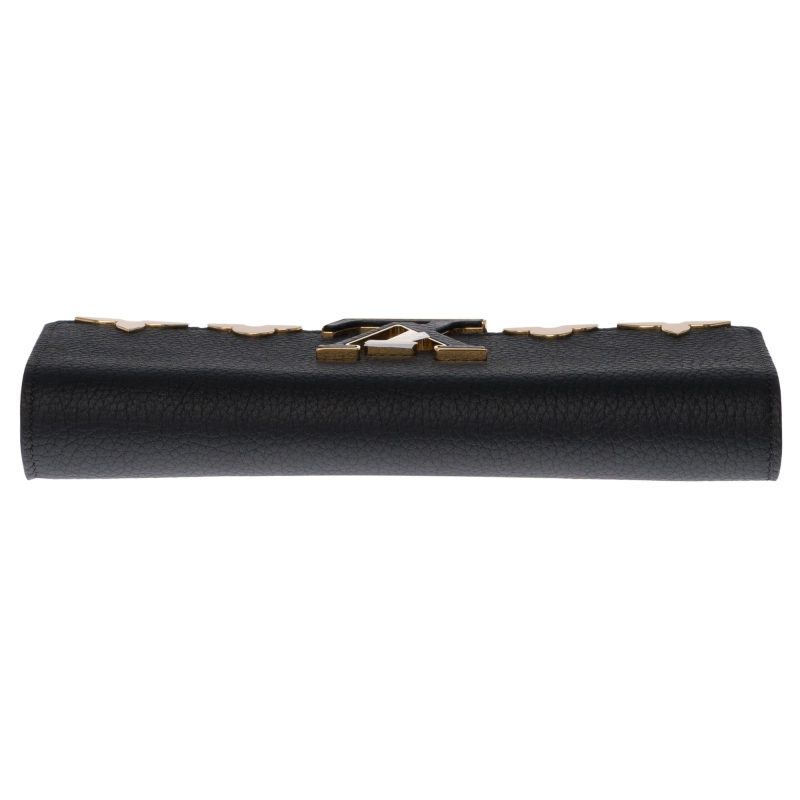 LOUIS VUITTON Brand New Capucines GM Wallet in black Taurillon leather - Logoexplore - Image 8