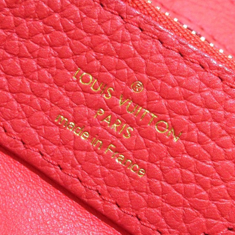 Louis Vuitton Capucines MM Pink Taurillon - Logoexplore - Image 6