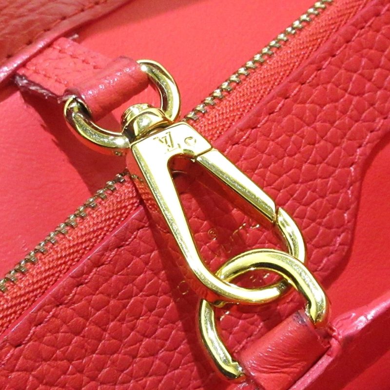 Louis Vuitton Capucines MM Pink Taurillon - Logoexplore - Image 7