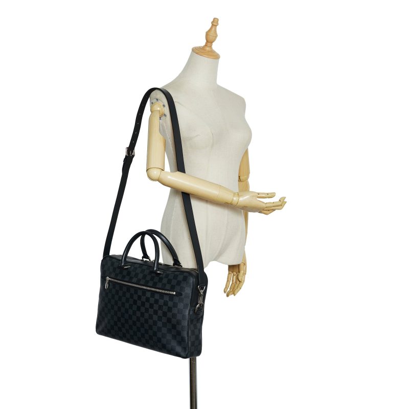LOUIS VUITTON Damier Graphite Porte Documents Business PM Business Bag - Logoexplore - Image 10