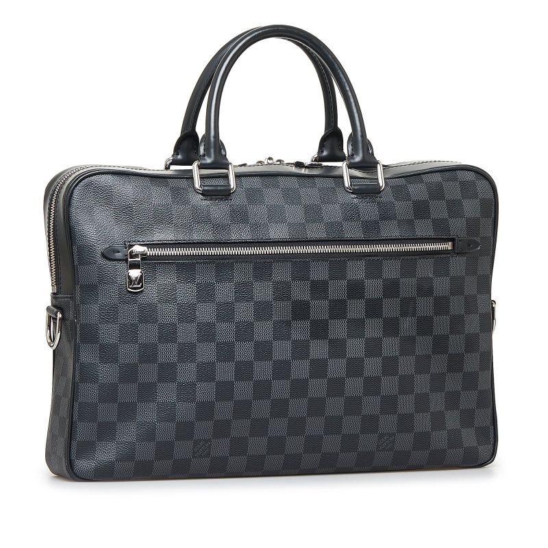LOUIS VUITTON Damier Graphite Porte Documents Business PM Business Bag - Logoexplore - Image 2