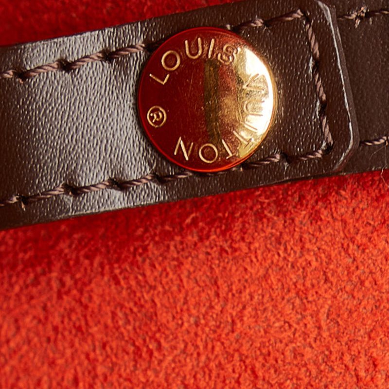 LOUIS VUITTON Damier Ebene Manosque GM Tote Bag - Logoexplore - Image 10
