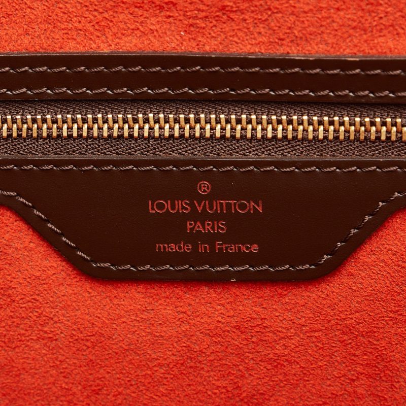 LOUIS VUITTON Damier Ebene Manosque GM Tote Bag - Logoexplore - Image 7