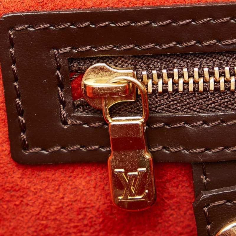 LOUIS VUITTON Damier Ebene Manosque GM Tote Bag - Logoexplore - Image 8