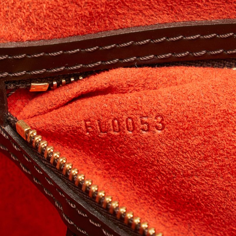 LOUIS VUITTON Damier Ebene Manosque GM Tote Bag - Logoexplore - Image 9